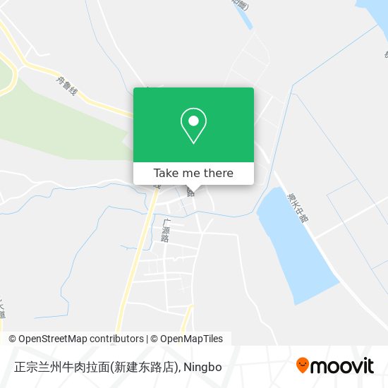 正宗兰州牛肉拉面(新建东路店) map