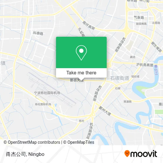 甬杰公司 map