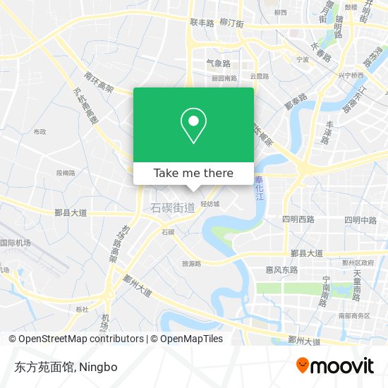 东方苑面馆 map