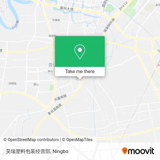 昊瑞塑料包装经营部 map