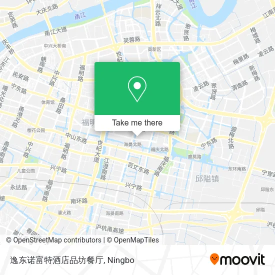 逸东诺富特酒店品坊餐厅 map