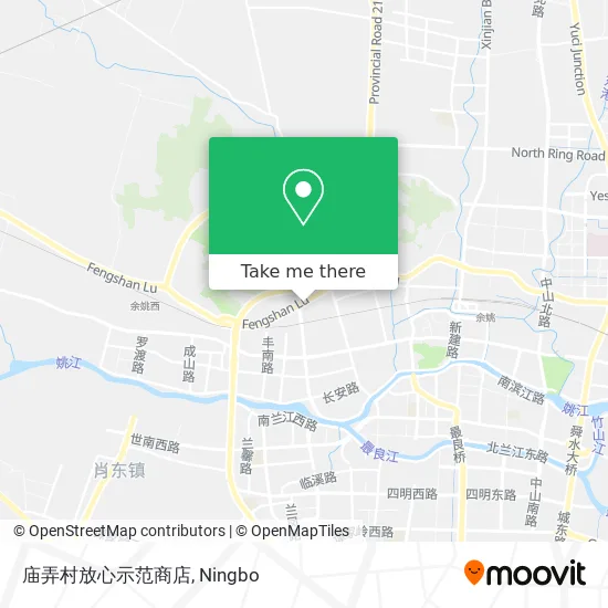 庙弄村放心示范商店 map