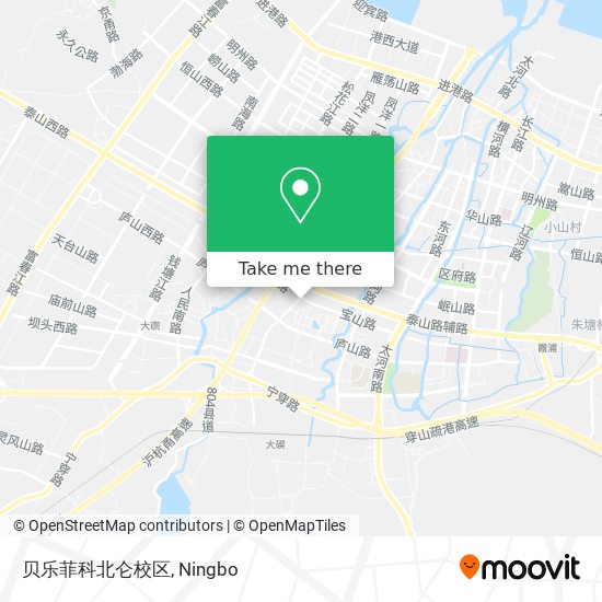 贝乐菲科北仑校区 map