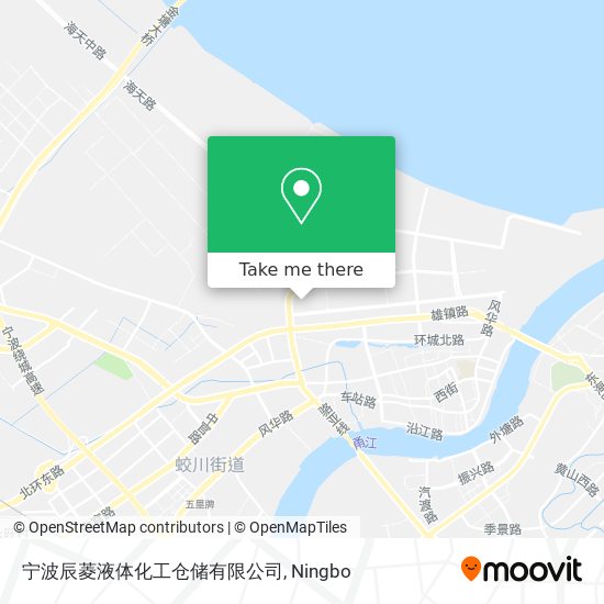 宁波辰菱液体化工仓储有限公司 map