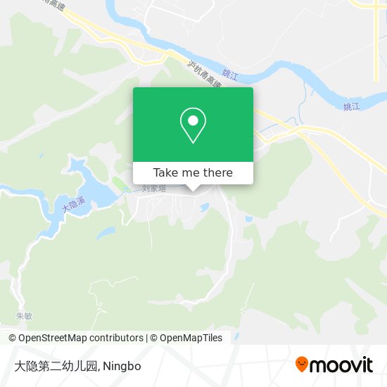 大隐第二幼儿园 map