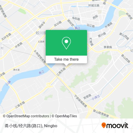 甬小线/经六路(路口) map