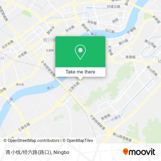 甬小线/经六路(路口) map