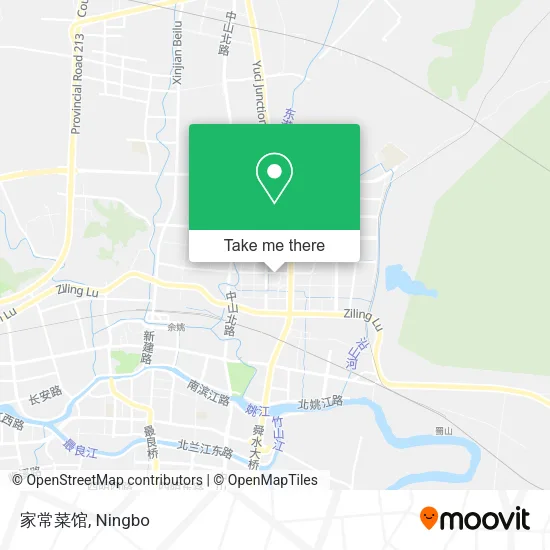 家常菜馆 map