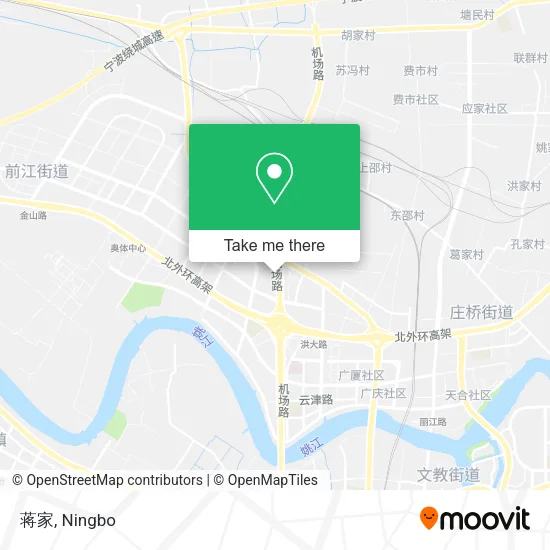 蒋家 map