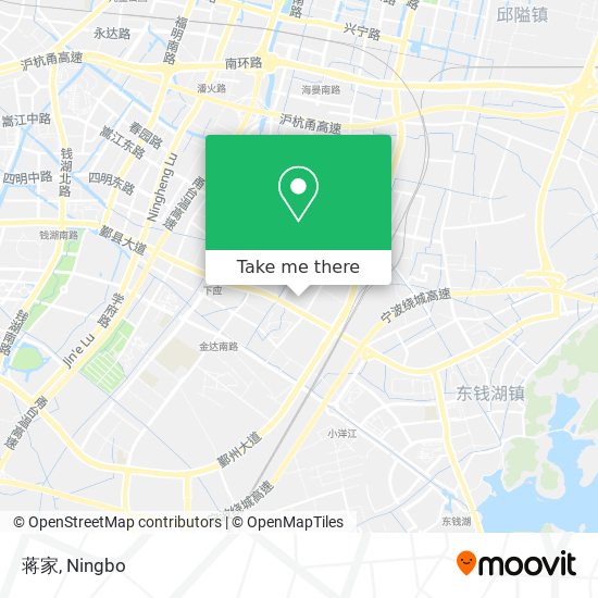 蒋家 map