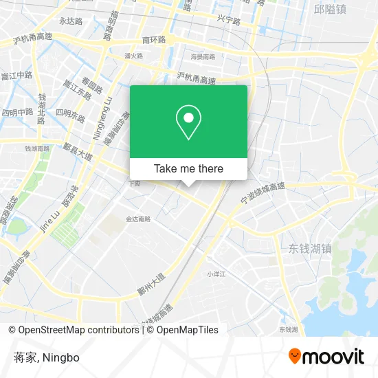 蒋家 map