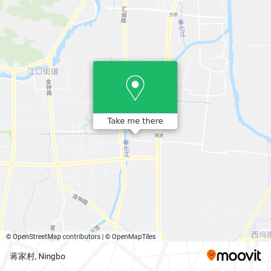 蒋家村 map