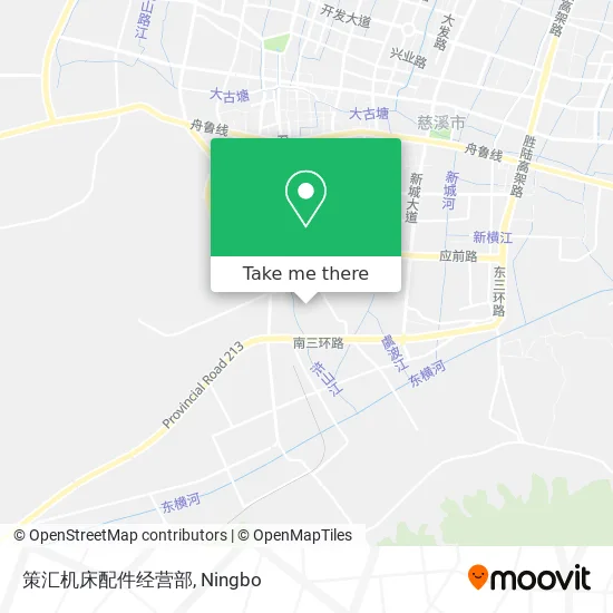策汇机床配件经营部 map