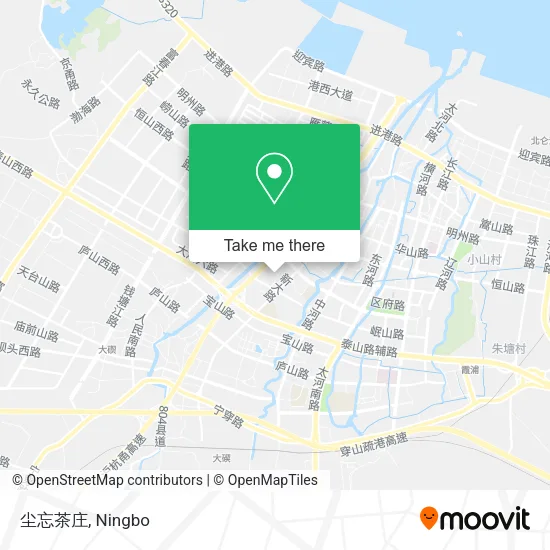 尘忘茶庄 map