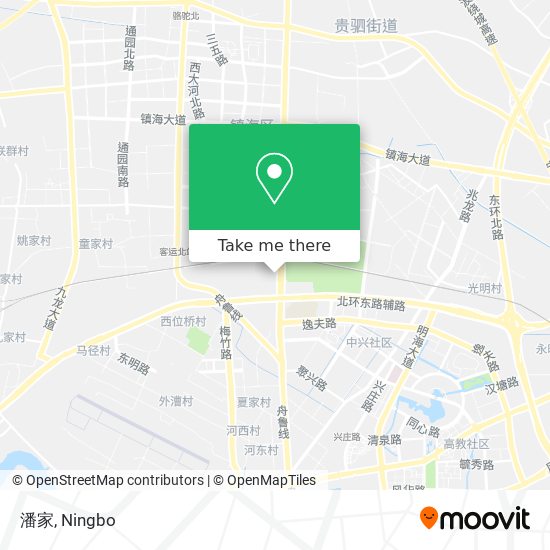 潘家 map