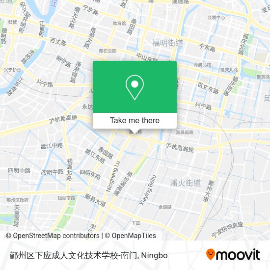 鄞州区下应成人文化技术学校-南门 map