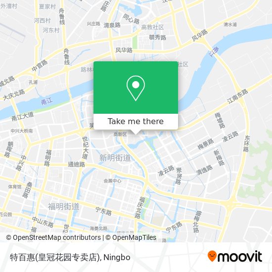 特百惠(皇冠花园专卖店) map