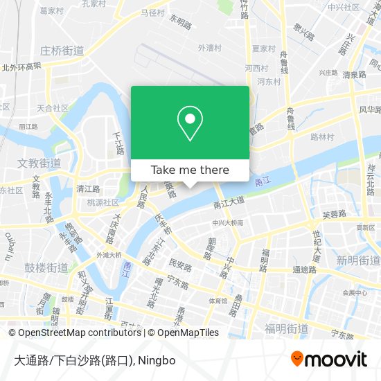 大通路/下白沙路(路口) map