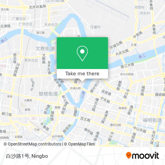 白沙路1号 map