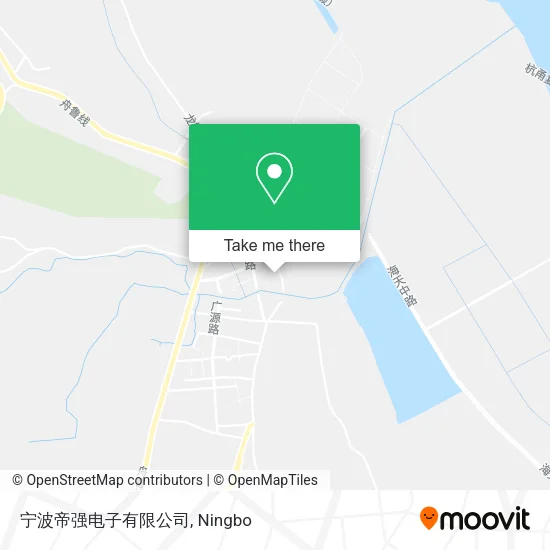 宁波帝强电子有限公司 map