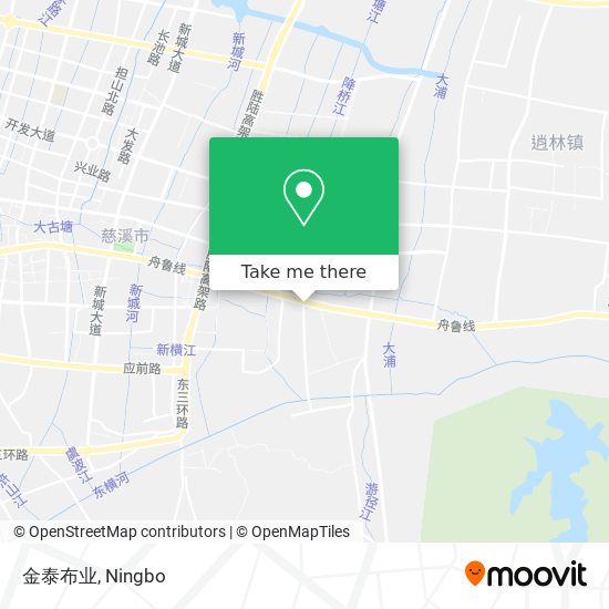 金泰布业 map