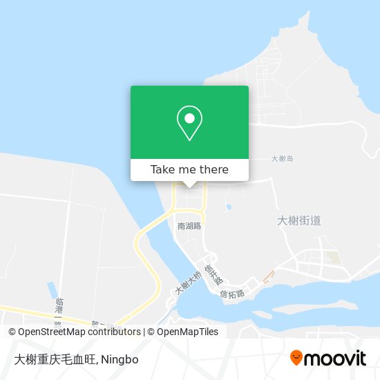 大榭重庆毛血旺 map