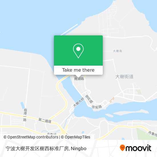 宁波大榭开发区榭西标准厂房 map