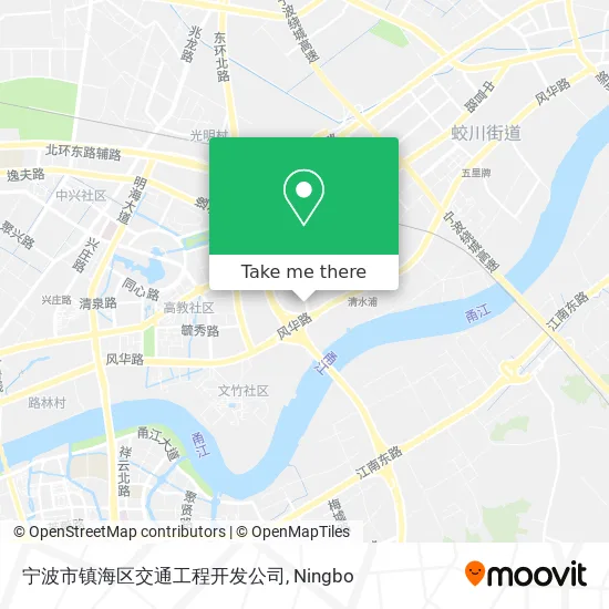 宁波市镇海区交通工程开发公司 map
