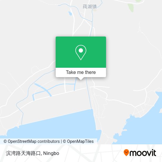 滨湾路天海路口 map