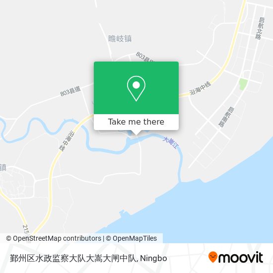 鄞州区水政监察大队大嵩大闸中队 map