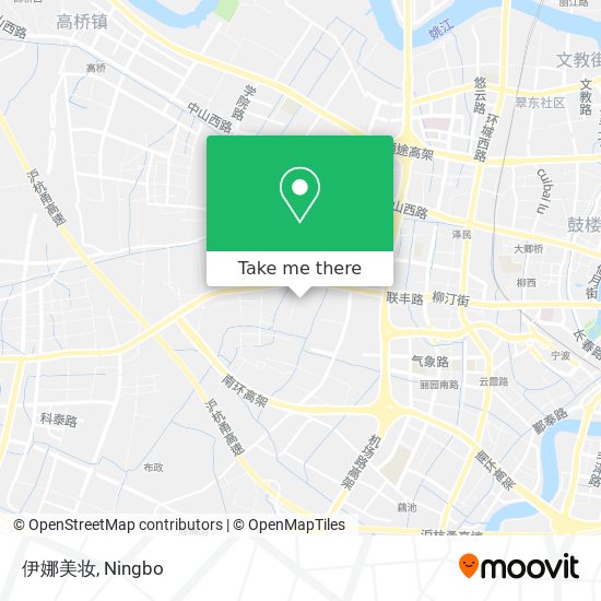 伊娜美妆 map