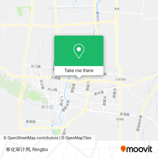 奉化审计局 map