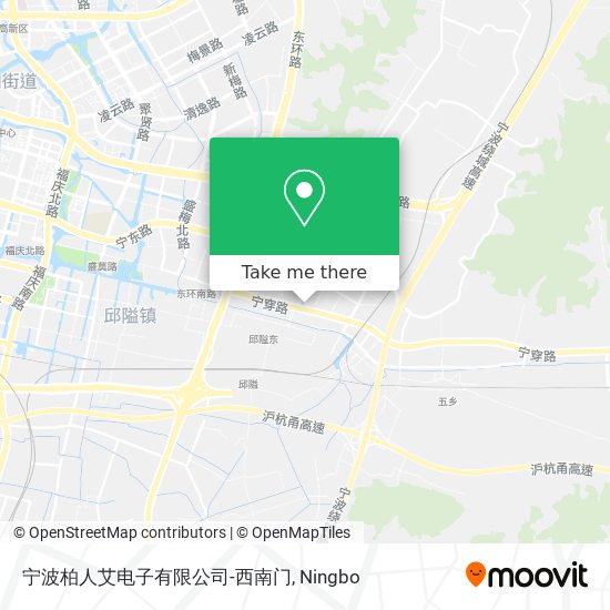 宁波柏人艾电子有限公司-西南门 map