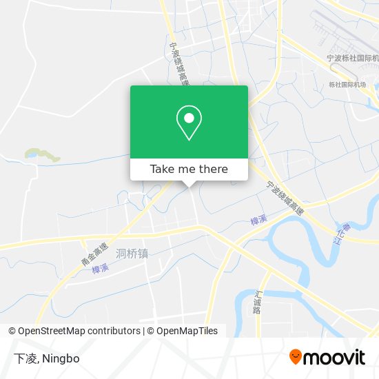 下凌 map