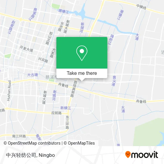 中兴轻纺公司 map