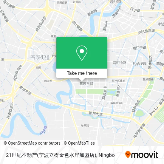 21世纪不动产(宁波立得金色水岸加盟店) map