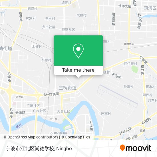 宁波市江北区尚德学校 map