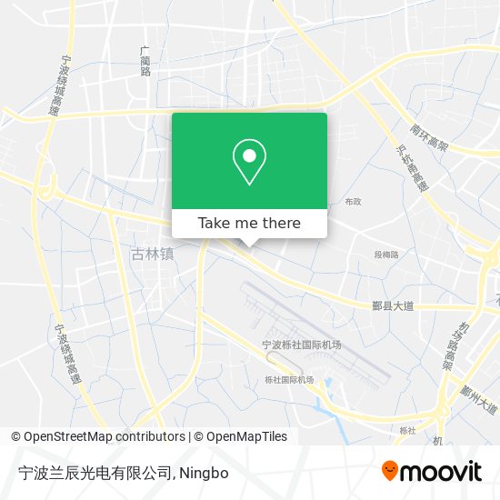 宁波兰辰光电有限公司 map