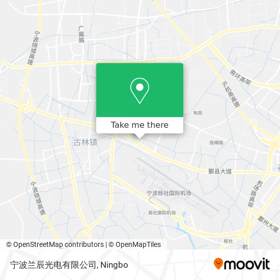 宁波兰辰光电有限公司 map