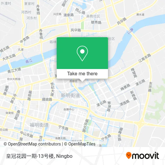 皇冠花园一期-13号楼 map