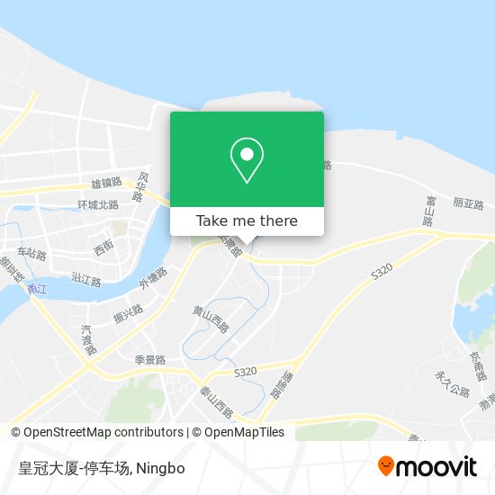 皇冠大厦-停车场 map