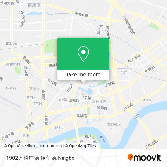 1902万科广场-停车场 map