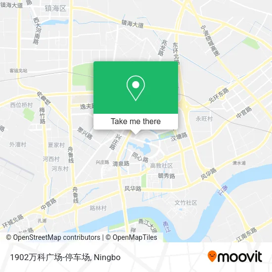 1902万科广场-停车场 map
