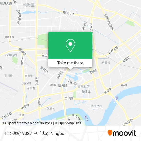 山水城(1902万科广场) map