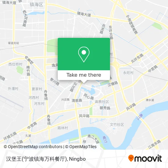 汉堡王(宁波镇海万科餐厅) map