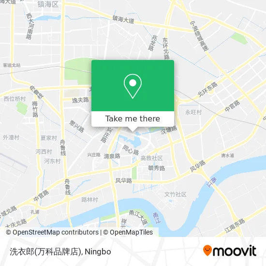 洗衣郎(万科品牌店) map