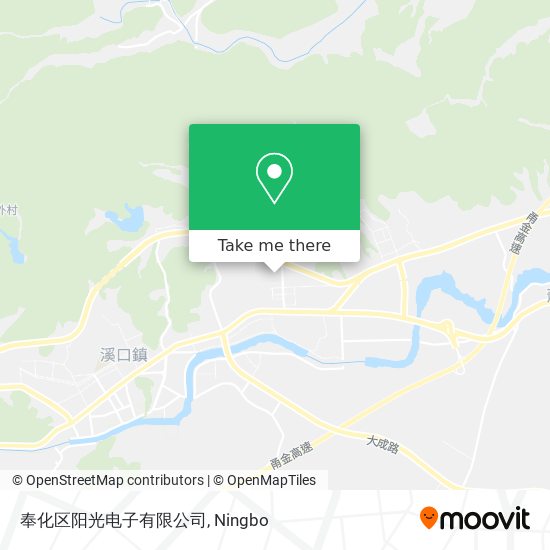 奉化区阳光电子有限公司 map