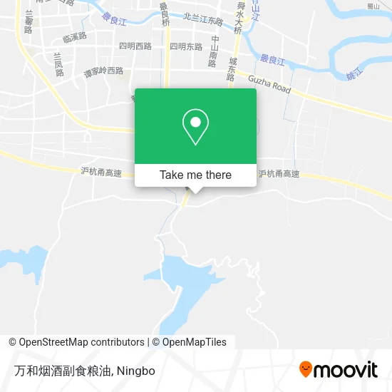 万和烟酒副食粮油 map