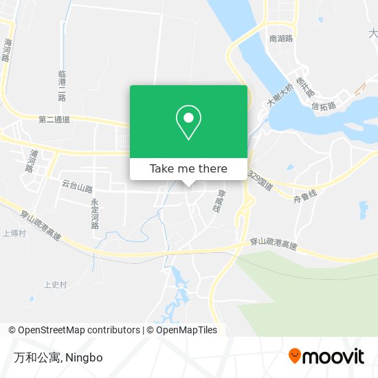 万和公寓 map