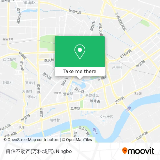 甬信不动产(万科城店) map